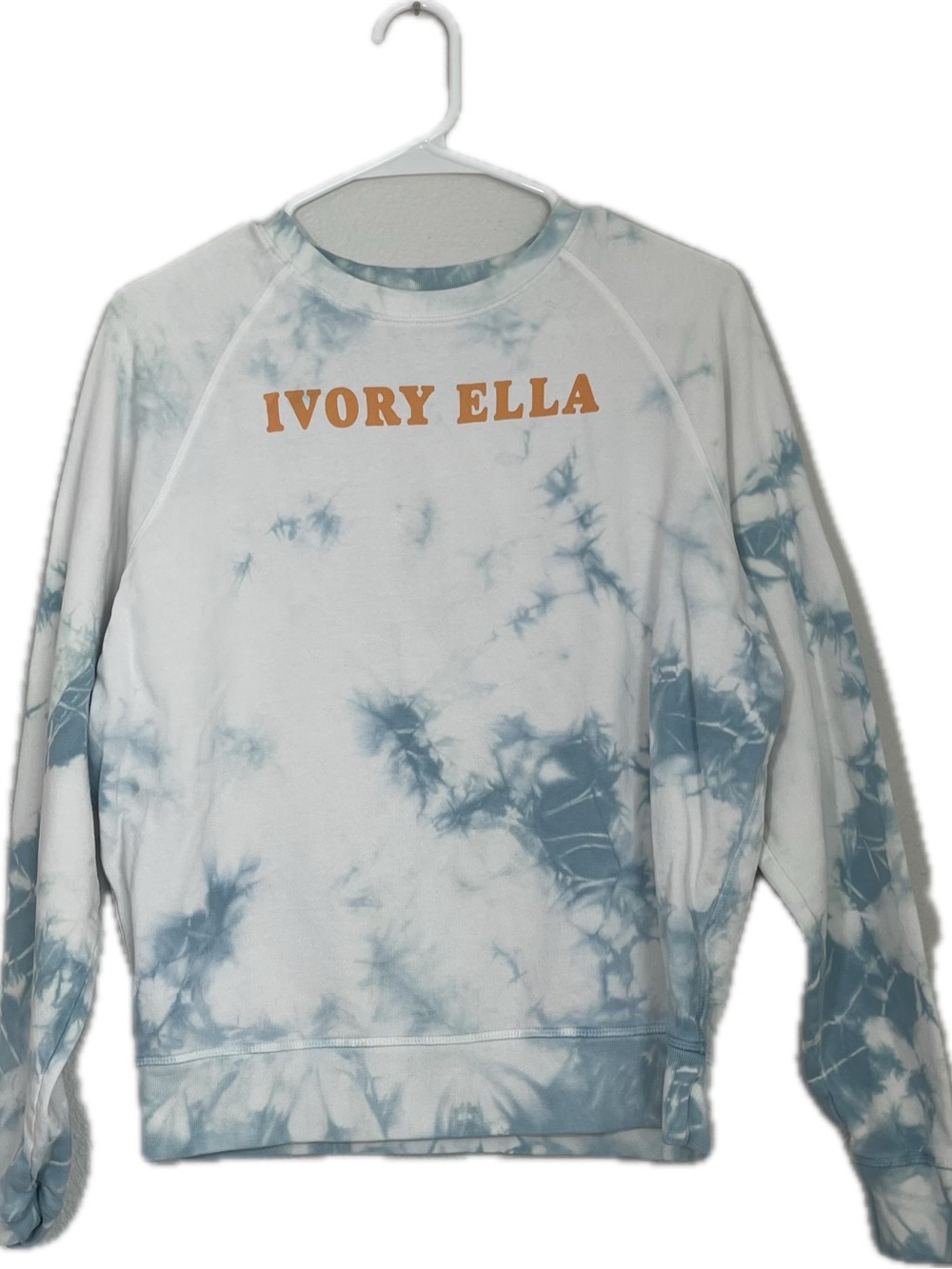Ivory Ella Alissa Tie Dye Cloud Dye Sweatshirt Size S 229